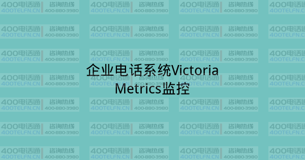 企业电话系统VictoriaMetrics监控-400电话选购平台